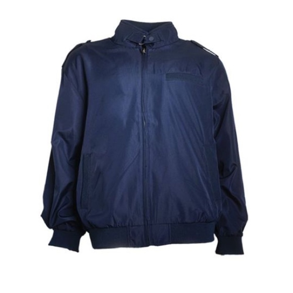 Men's Athletic Lightweight Water Resistant Full-Zip Pocket jackets - Navy